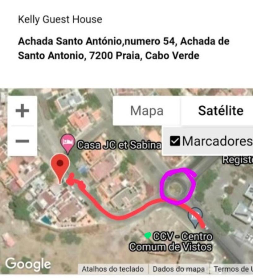 Kelly Guest House Praia Exterior foto